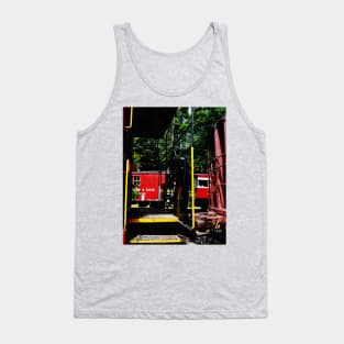 Trains - Morristown and Erie Caboose Tank Top